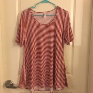 Red and White Perfect Tee